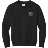 Lady Badgers Youth Core Fleece Crewneck Sweatshirt