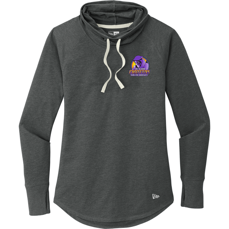 Jr. Phantoms New Era Ladies Sueded Cotton Blend Cowl Tee