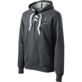 Lady Badgers Lace Up Pullover Hooded Sweatshirt