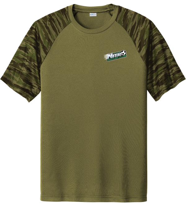 Nitro Soccer Drift Camo Colorblock Tee