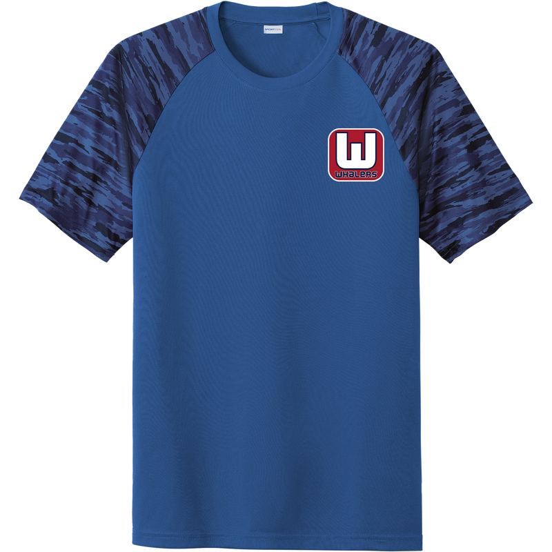 CT Whalers Tier 1 Drift Camo Colorblock Tee