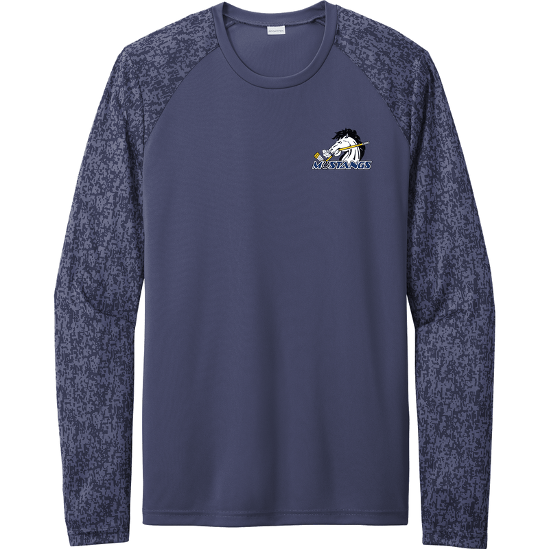 Mid-State Mustangs Long Sleeve Digi Camo Tee