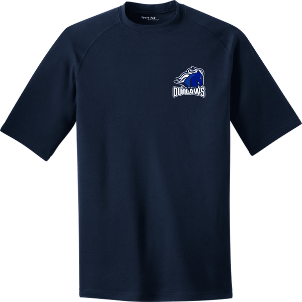 Brandywine Outlaws PosiCharge Tri-Blend Wicking Raglan Tee