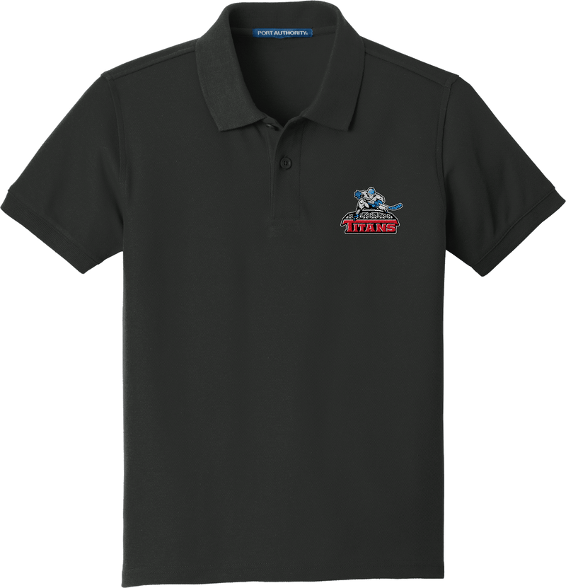 NJ Titans Youth Core Classic Pique Polo