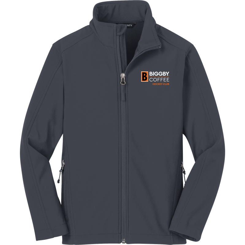 Biggby Coffee Hockey Club Youth Core Soft Shell Jacket