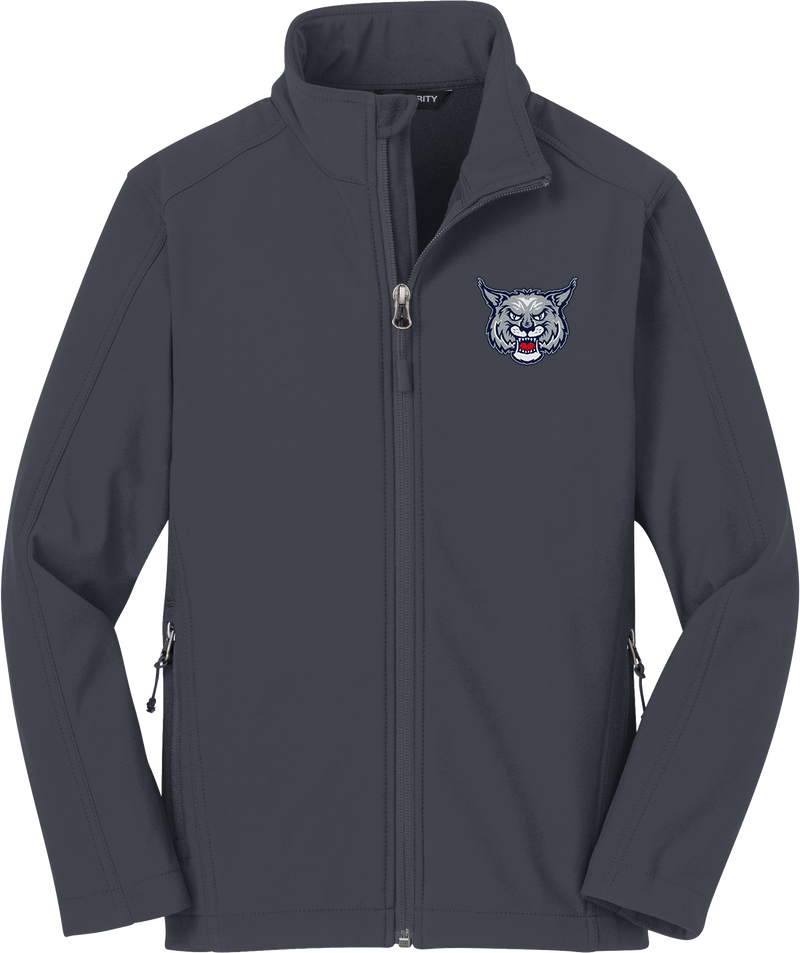 CT Bobcats Youth Core Soft Shell Jacket