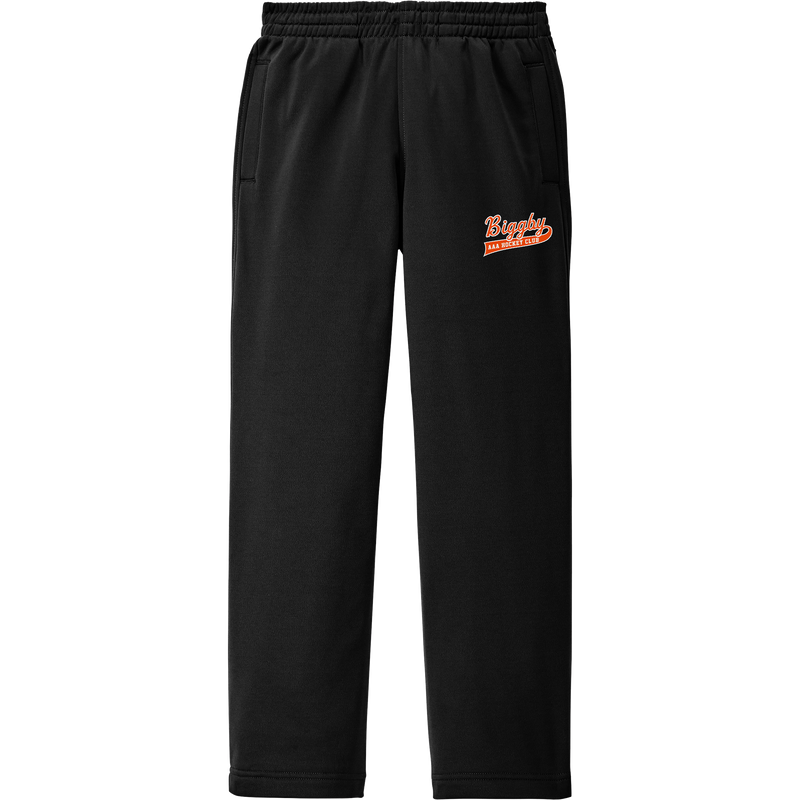 Biggby Coffee AAA Youth Sport-Wick Fleece Pant