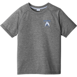Chicago Bulldogs Youth PosiCharge Tri-Blend Wicking Raglan Tee