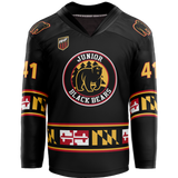 MD Jr Black Bears Youth Goalie Sublimated Jersey