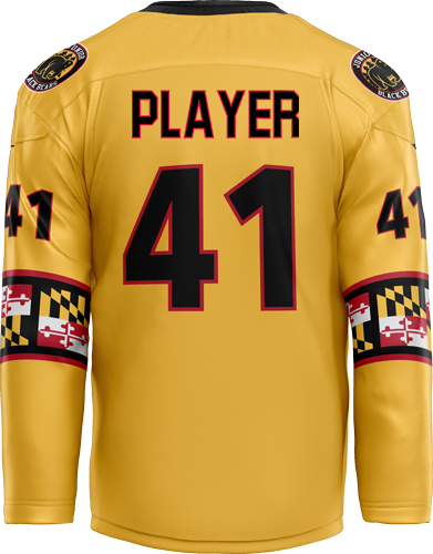 MD Lady Jr. Black Bears Adult Goalie Sublimated Jersey