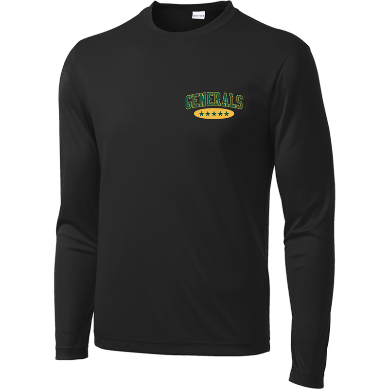 Red Bank Generals Long Sleeve PosiCharge Competitor Tee