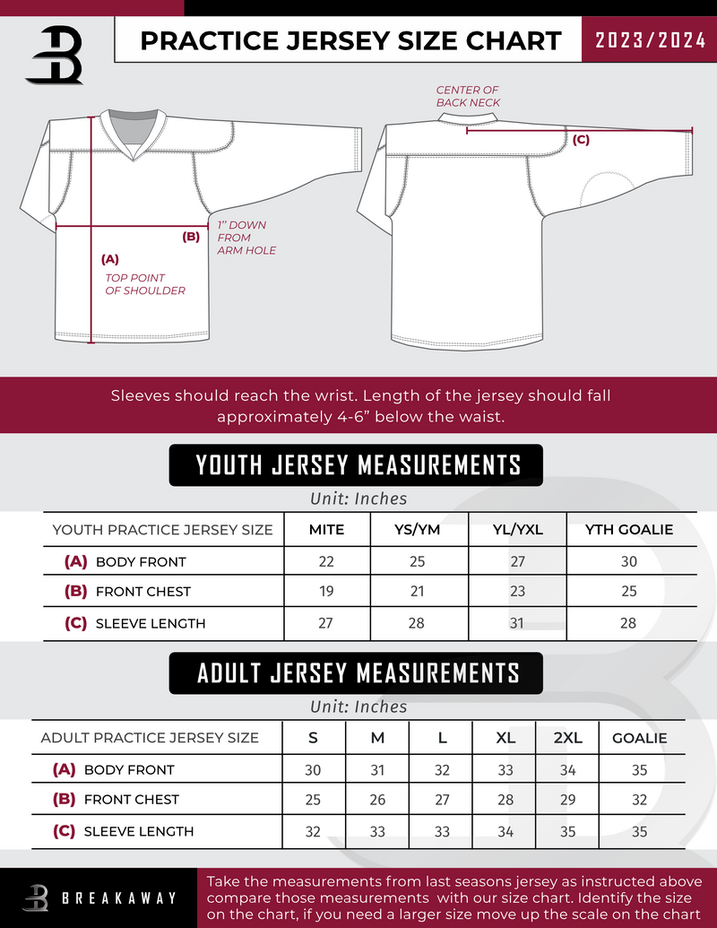 CT ECHO Stars Adult Reversible Practice Jersey