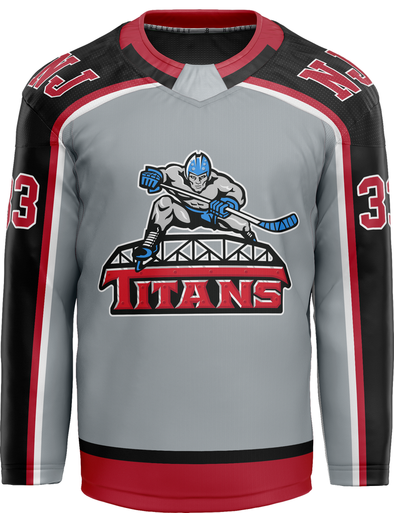 NJ Titans Tier 1 Adult Player Sublimated Jersey